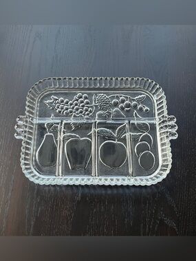 Indiana Glass Co - 5 Part Relish Tray